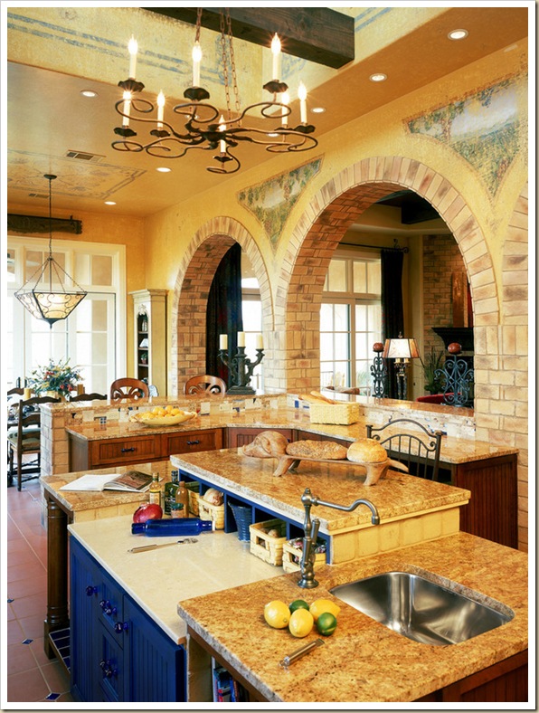 Tuscan Kitchens With White Cabinets Tuscan Kitchens With White Cabinets